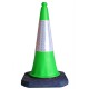 750mm Road Cone Green